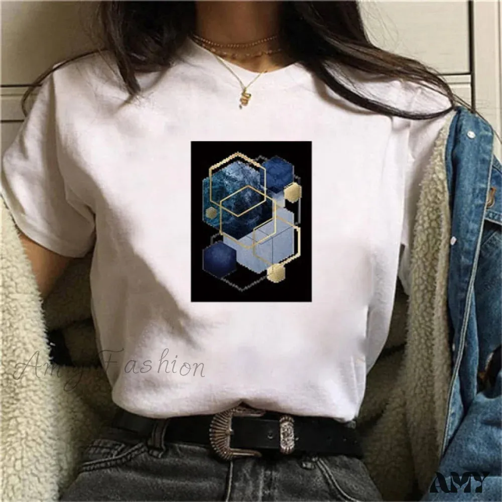 Amy Fashion - Graphic Harajuku Cute Short T-shirt