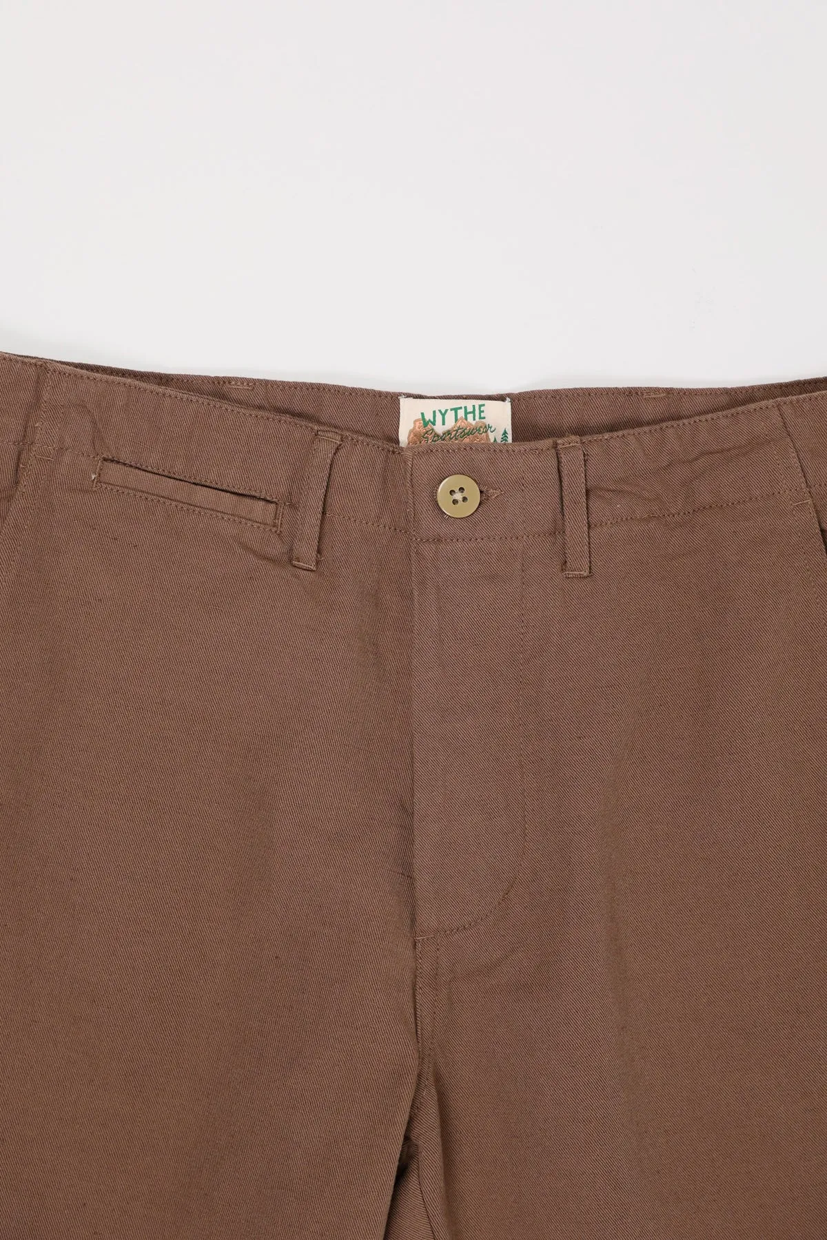 Cotton/Linen Shorts - Churro Brown