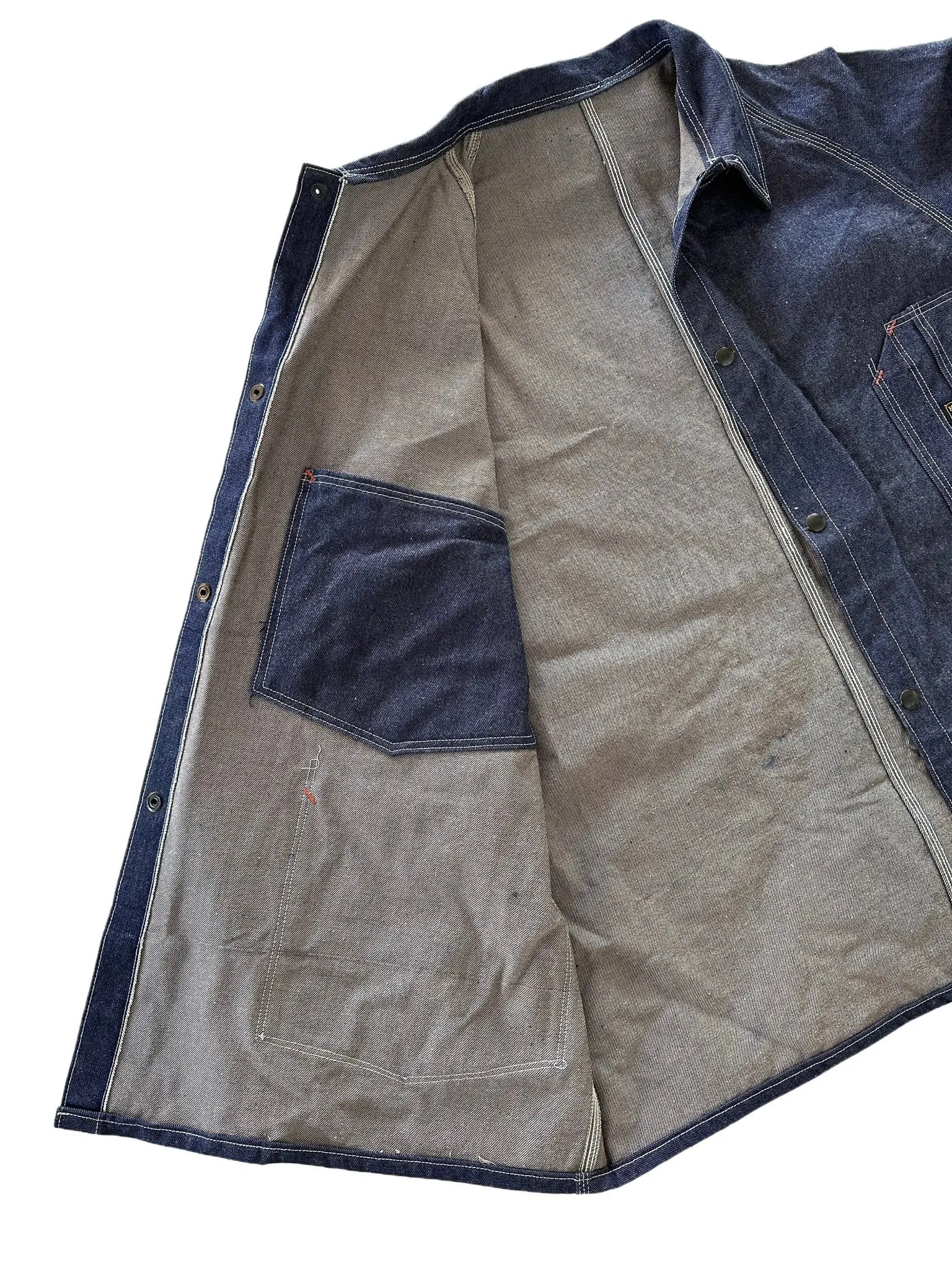 Hudson Overall Company Raglan Sleeve Chore Coat -- Ltd. Ed. Camo Collar