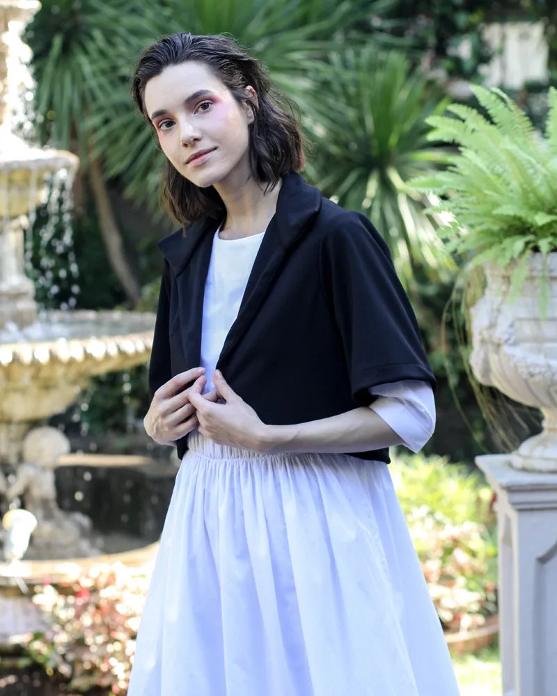 Irania Short Sleeve Cropped Coat