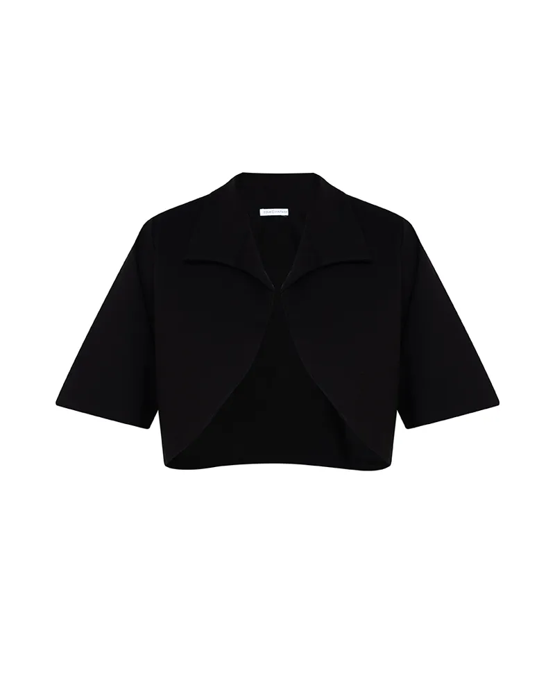 Irania Short Sleeve Cropped Coat