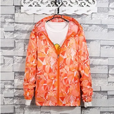 Men's Summer Quick Dry Camouflage Waterproof Windbreaker