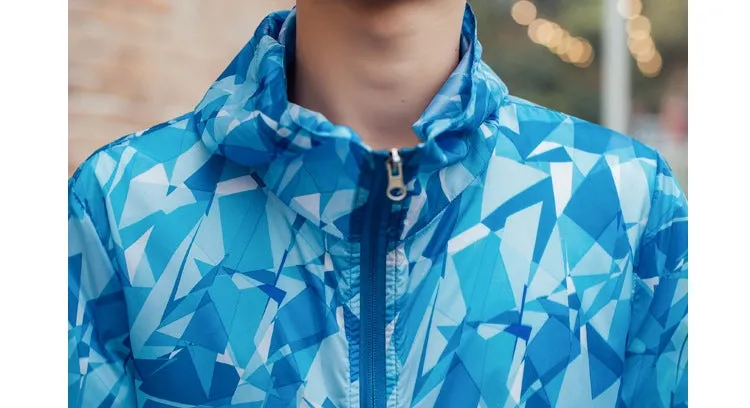 Men's Summer Quick Dry Camouflage Waterproof Windbreaker