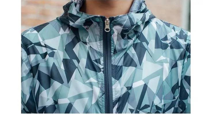 Men's Summer Quick Dry Camouflage Waterproof Windbreaker