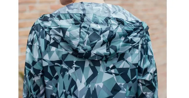 Men's Summer Quick Dry Camouflage Waterproof Windbreaker