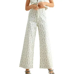 Women's Miou Mouse Floral Print Pants P4663ST